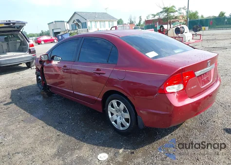 2010 Honda Civic Lx из США, поврежденный, VIN 2HGFA1F55AH502162
